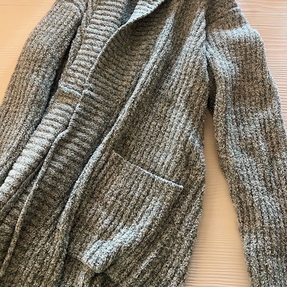 Softies Textured green Knit robe